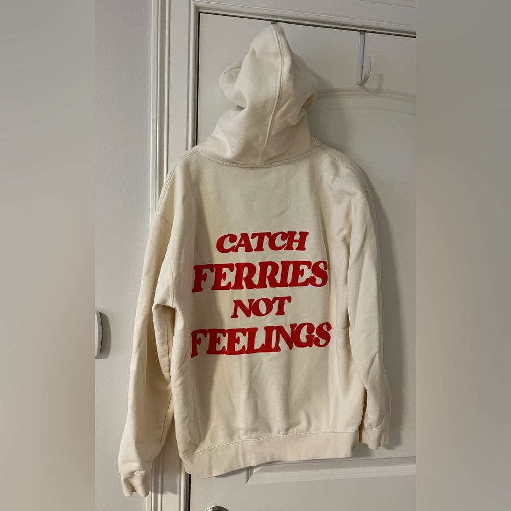 Catch Ferries Not Feelings Hoodie